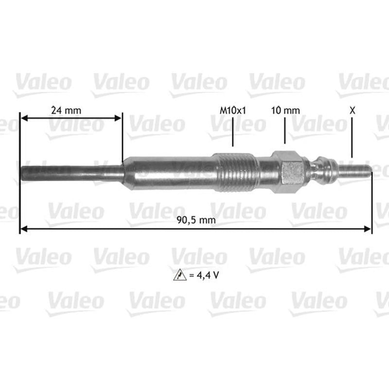 Valeo Diesel Engine Glow Plug 345172