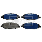Borg & Beck 4 x Front Brake Pad Set BBP2113