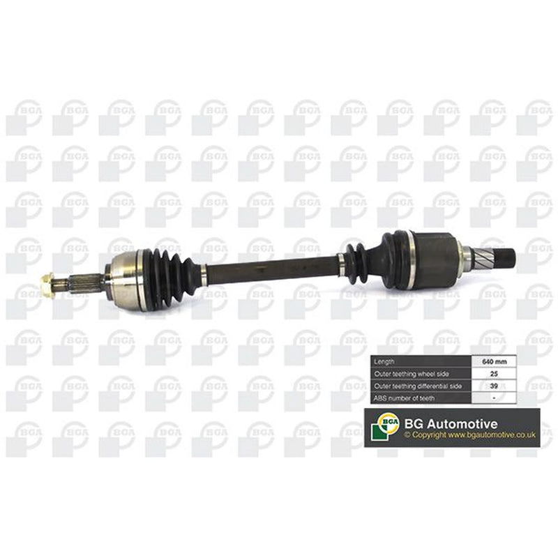 BGA CV Drive Shaft Driveshaft Front Right DS7331LA