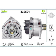 Valeo Car Alternator 12V 439591