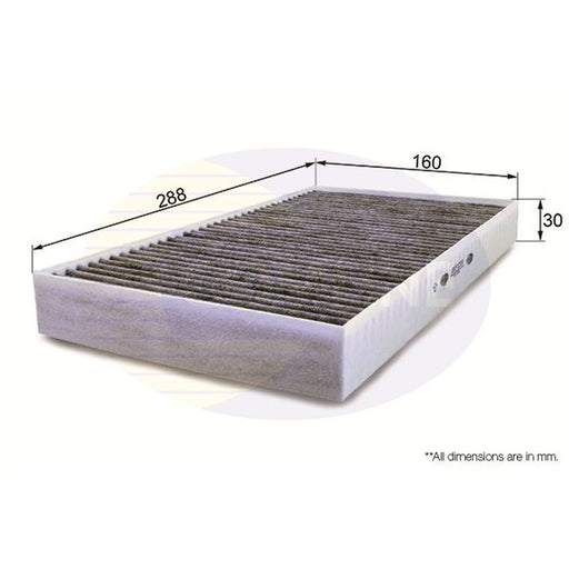 Comline Cabin Air Filter (Pollen Filter) EKF120A
