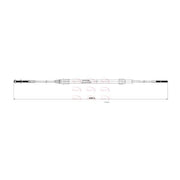 Apec Handbrake Cable Front CAB1692