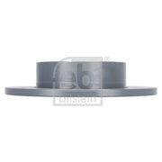 Febi 2 x Solid Rear Brake Discs 11395