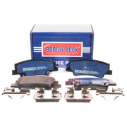 Borg & Beck 4 x Rear Brake Pad Set BBP2970