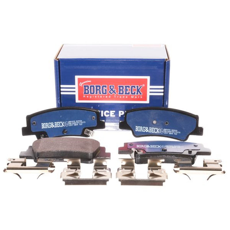 Borg & Beck 4 x Rear Brake Pad Set BBP2970