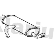 Klarius Box With Tail Pipe Rear VW972G