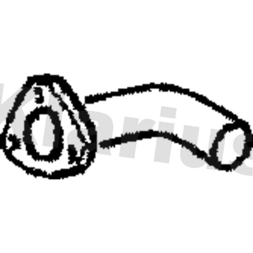 Klarius Exhaust Pipe OD VW322L