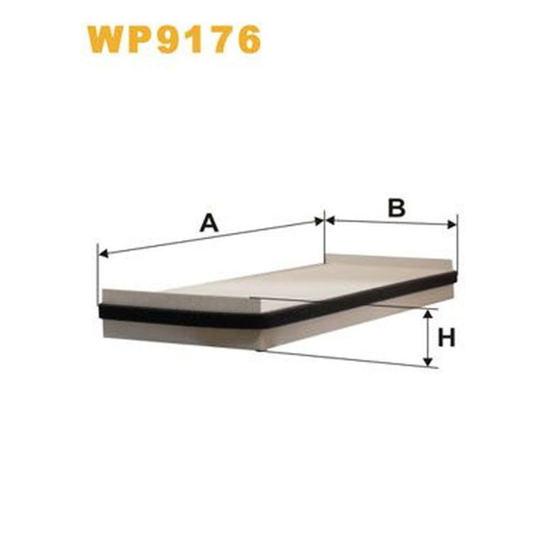 WIX Cabin Air Filter (Pollen Filter) WP9176