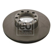 Febi 2 x Internally Vented Front Brake Discs 08546