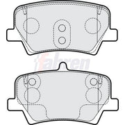 Fahren Rear Brake Pad Set FBP4254