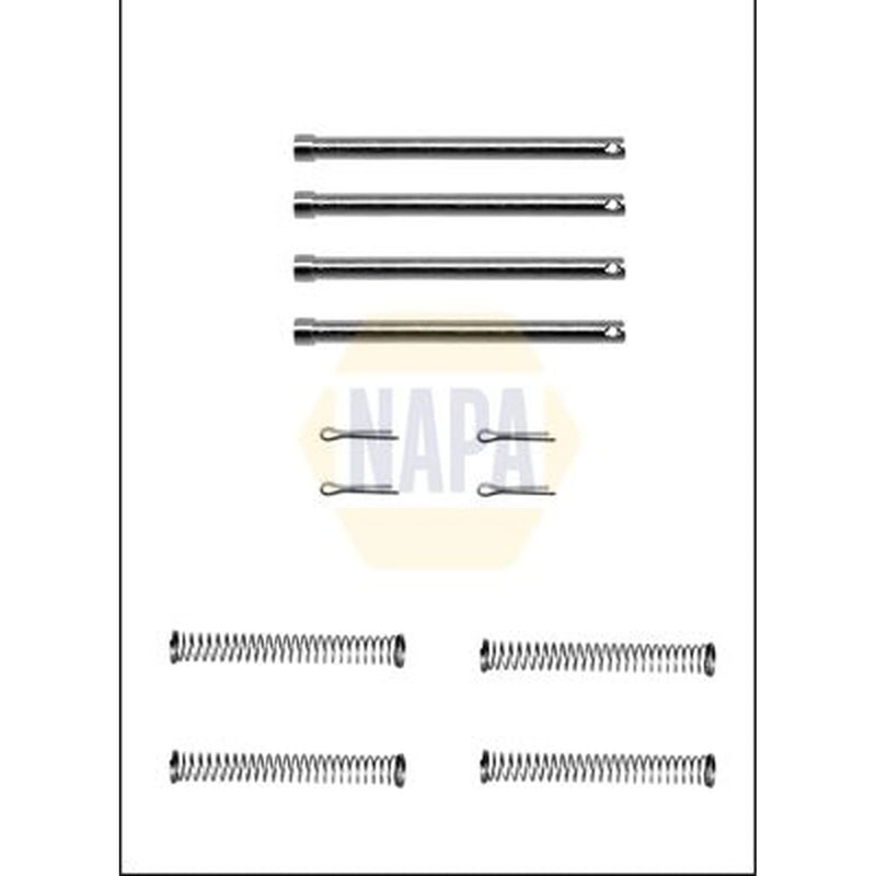 NAPA Brake Pad Accessory Fitting Kit Front NFK1309