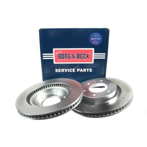 Borg & Beck 2 x Vented Front Brake Discs BBD4754