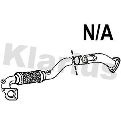 Klarius Exhaust Pipe OD GM1167B