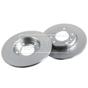 Borg & Beck 2 x Solid Rear Brake Discs BBD5358