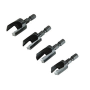 Faithfull Plug Cutter Set of 4 No.6-12 - FAIPLUGS4