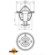 NRF Thermostat,Coolant 725111