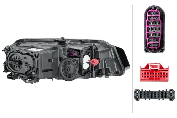 Hella Headlight Headlamp LED Left
