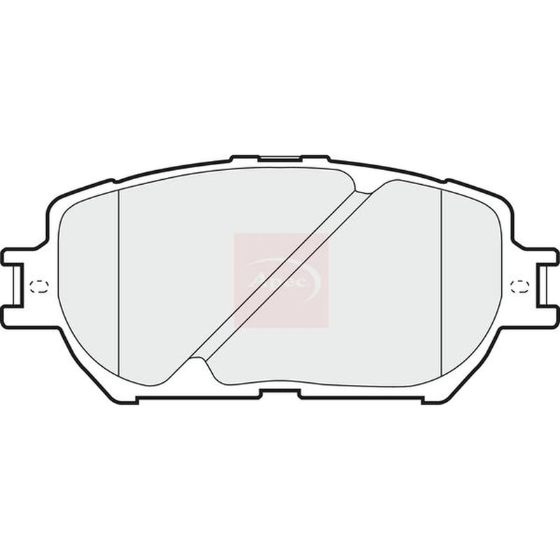 Apec Front Brake Pad Set PAD1290