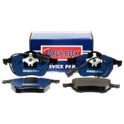 Borg & Beck 4 x Front Brake Pad Set BBP1392