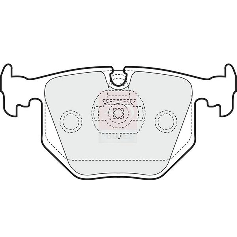 Apec Rear Brake Pad Set PD3199