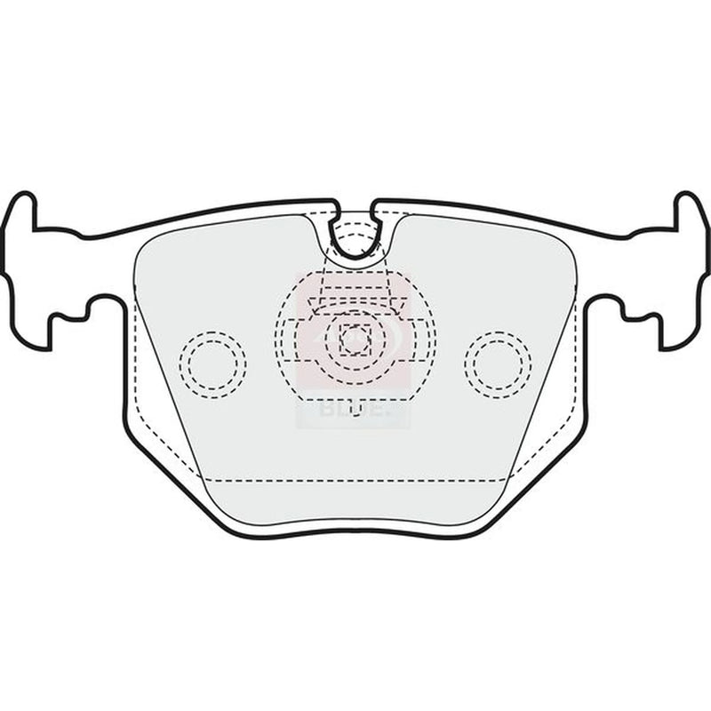 Apec Rear Brake Pad Set PD3199