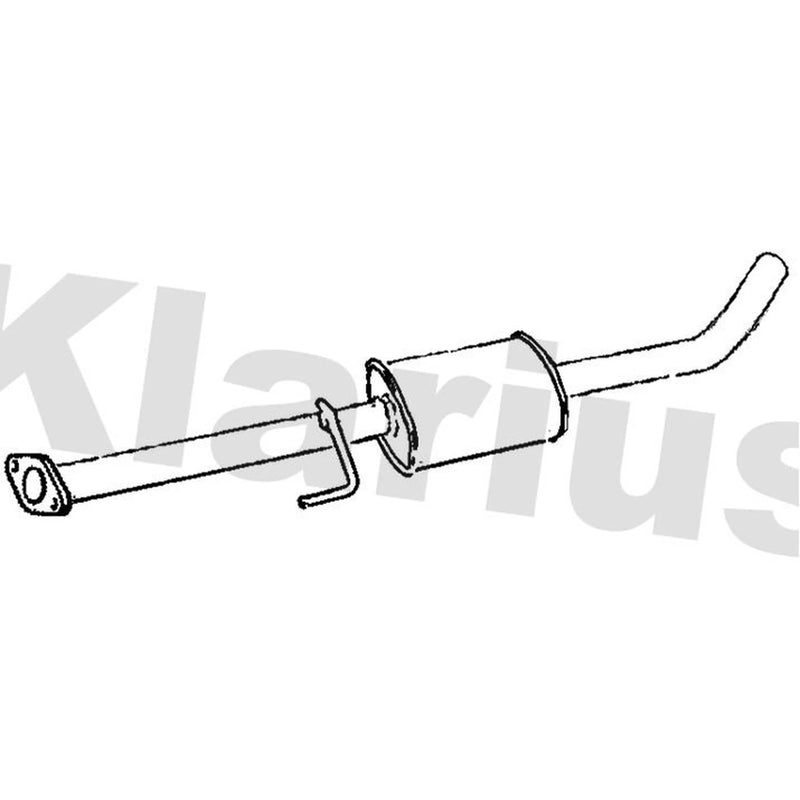 Klarius Box With Centre Pipe Centre HY238Q