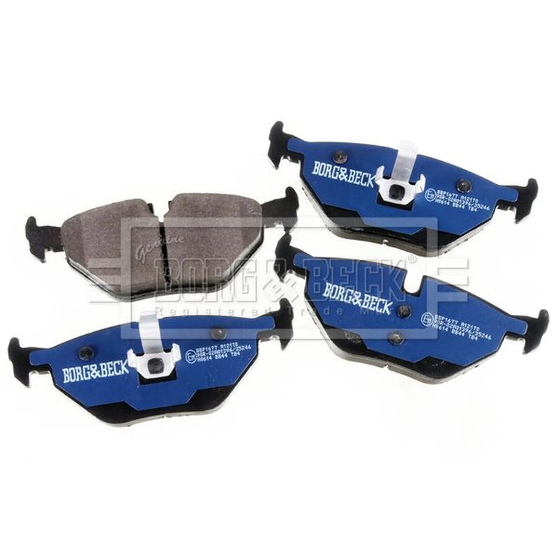 Borg & Beck 4 x Rear Brake Pad Set BBP1677