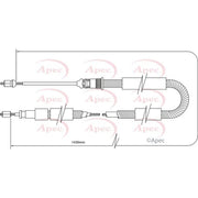 Apec Handbrake Cable Right Rear CAB1329