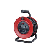 Faithfull Power Plus Open Drum Cable Reel 240V 13A 2-Socket 25m - XP20-E1