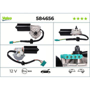 Valeo Front/Rear Wiper Motor Front 584656