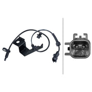 Hella ABS Wheel Speed Sensor Front Right 6PU 358 217-341