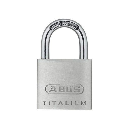 ABUS Mechanical 64TI/30mm TITALIUM™ Padlock Keyed Alike KA6311 - 10056188-01