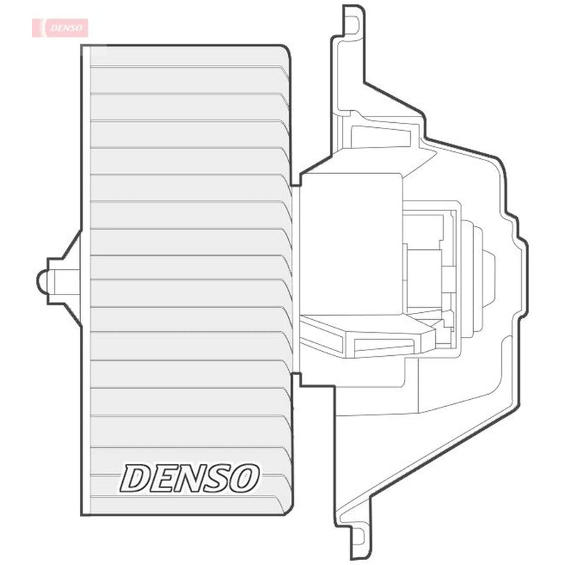 Denso Heater Blower Fan DEA09004