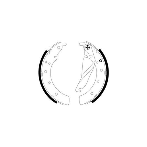Textar Brake Shoe Set Axle Kit 91033500