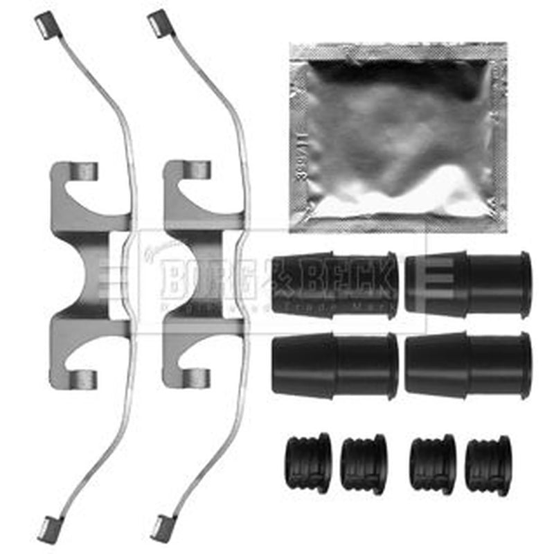 Borg & Beck Brake Pad Accessory Fitting Kit Front BBK1528