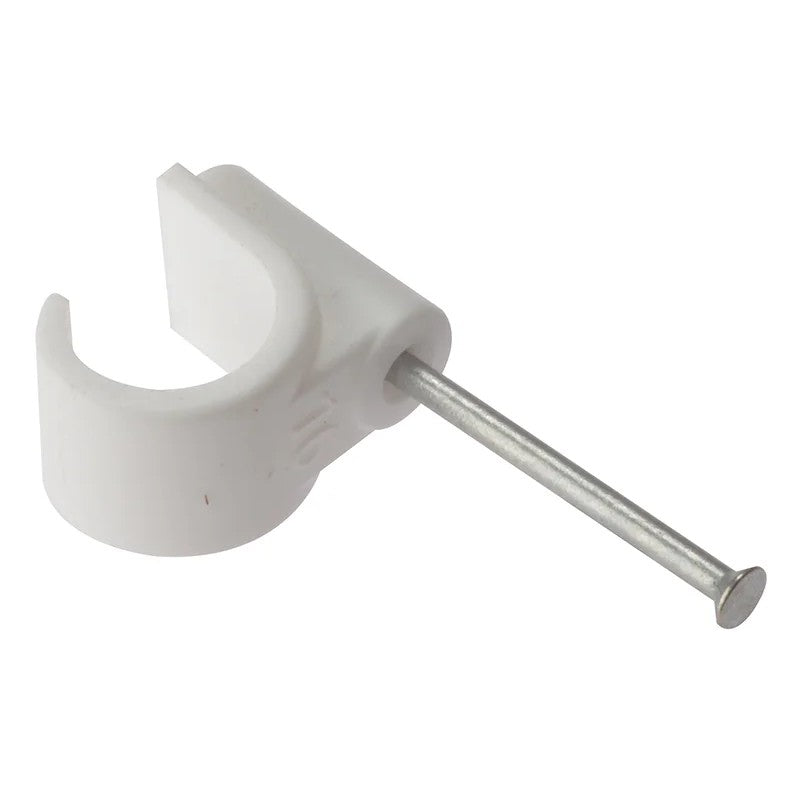 ForgeFix Pipe Clip with Masonry Nail Box 100 11-22mm