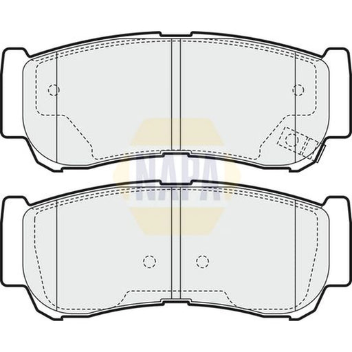 NAPA Rear Brake Pad Set NBP1119