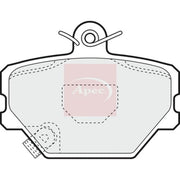 Apec Front Brake Pad Set PAD1095
