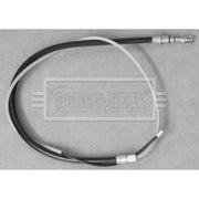 Borg & Beck Handbrake Cable Left Rear BKB3207