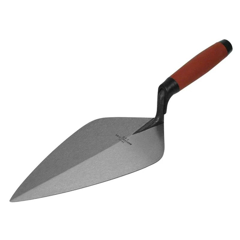 Marshalltown 34D Wide London Pattern Brick Trowel DuraSoft® Handle 12in - M3412D