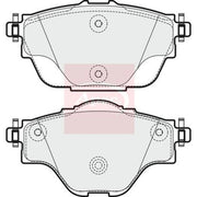 Apec Rear Brake Pad Set PAD1976