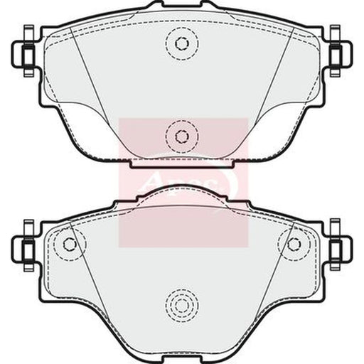 Apec Rear Brake Pad Set PAD1976