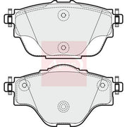 Apec Rear Brake Pad Set PAD1976