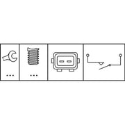 Hella Reverse Light Switch Connectors 6ZF 008 621-251