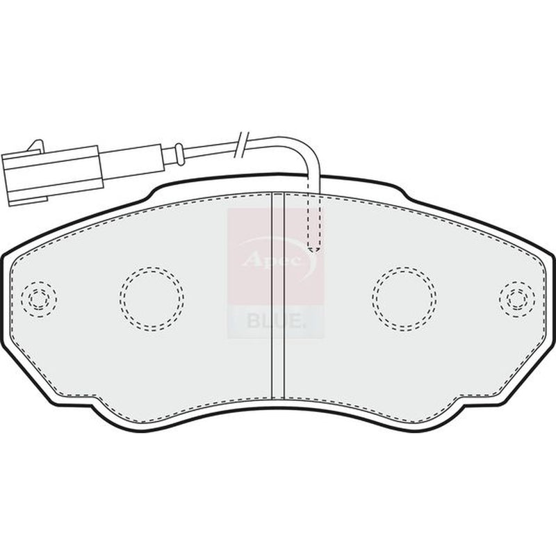 Apec Front Brake Pad Set PD3119