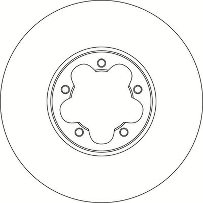 Abtex 2 x Vented Front Brake Discs BD2213V