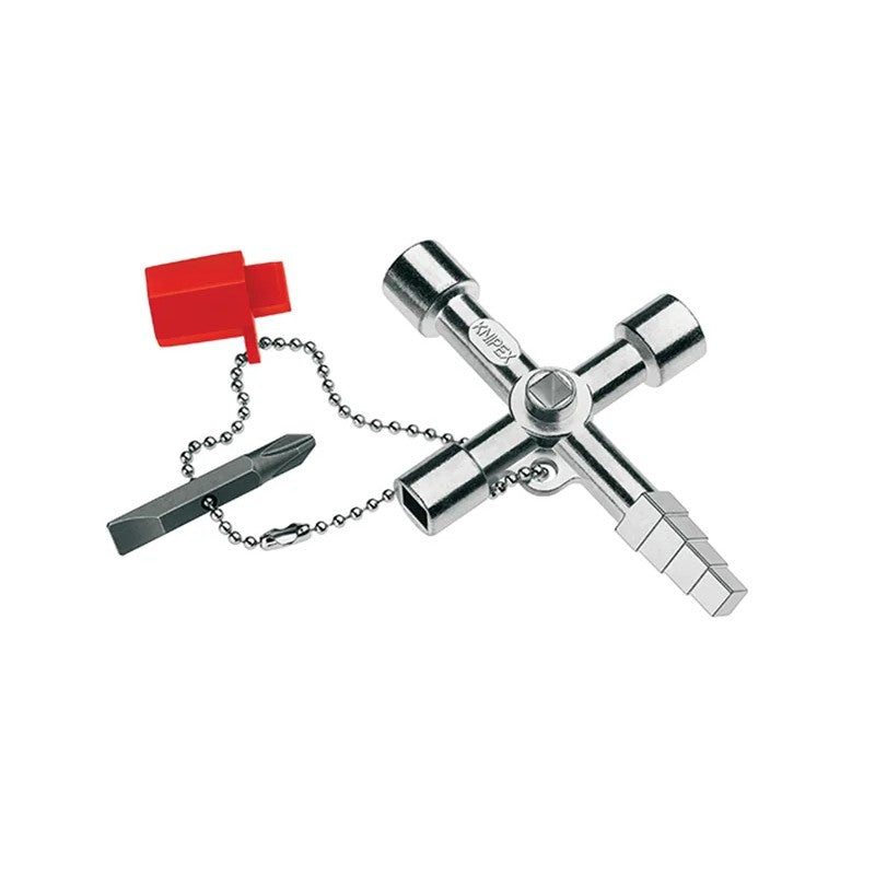KNIPEX 00 11 04 Profi-Key 11 Way Cabinet Control Key - 00 11 04