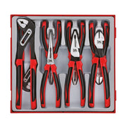 Teng Tools Plier Set TT2 8 Pieces with TPR Grip