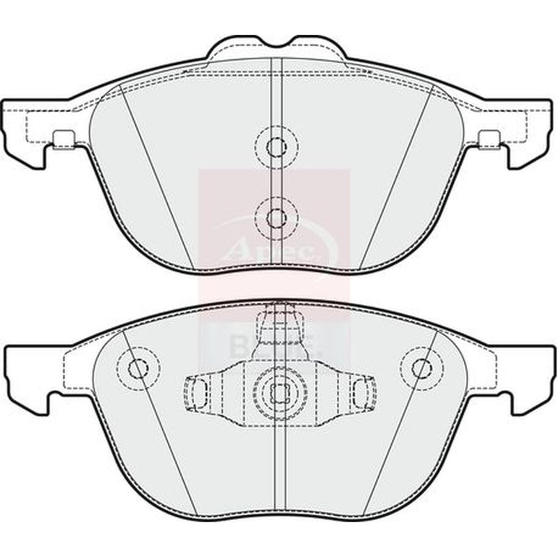 Apec Front Brake Pad Set PD3373