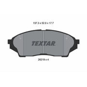 Textar Brake Pad Set 2621901